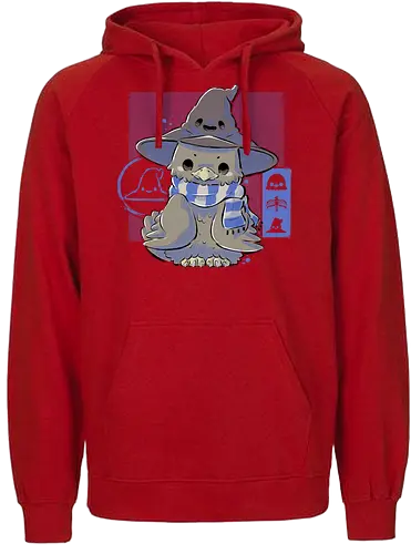 Cute eagle - raven, rabe, adler, cute, witch, witchcraft, magic, eagle - Fairtrade Hoodie