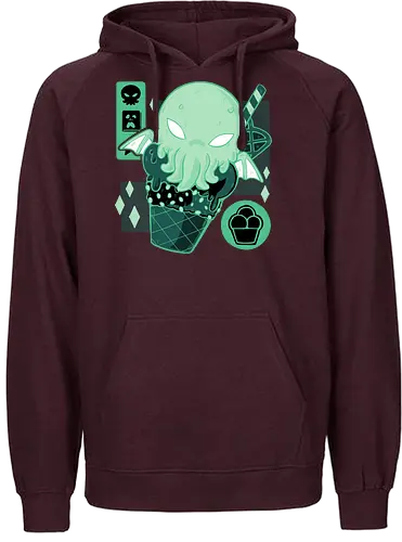 Cthulhu Cream - cthulhu, eis, summer, icecream - Fairtrade Hoodie