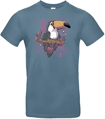 Cute Toucan - bird, birb, toucan, tukan, cute - Standard T-Shirt