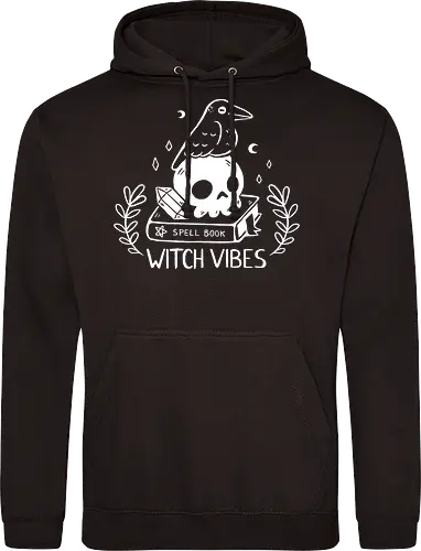 Witch Vibes - witch, halloween, skull - Standard Hoodie