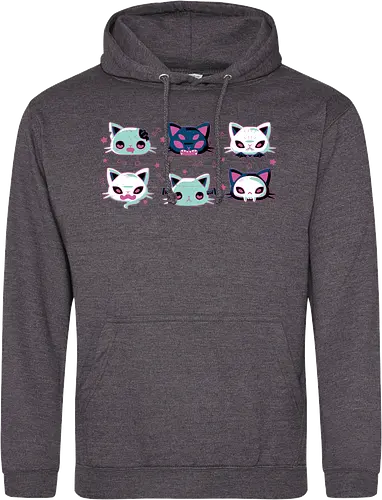 Halloween Cat Heads