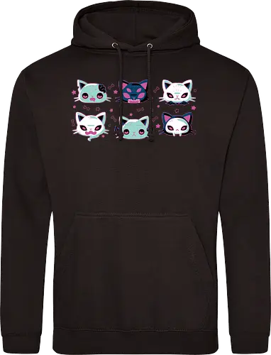 Halloween Cat Heads