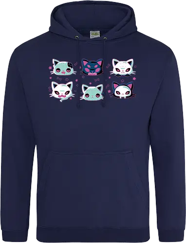 Halloween Cat Heads