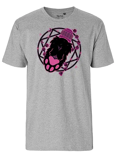 Rabbits Foot - luck, charm, rabbit foot, Hasenpfote, glück - Fairtrade T-Shirt