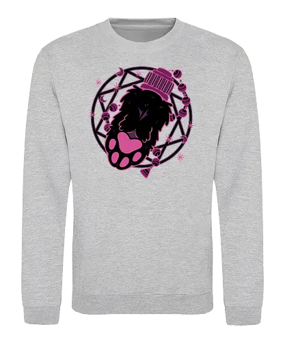 Rabbits Foot - luck, charm, rabbit foot, Hasenpfote, glück - Sweatshirt