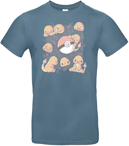 More Fire - pocket, monster, fire, starter - Standard T-Shirt