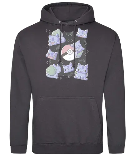 More Grass - pocket, monster, starter, grass - Standard Hoodie