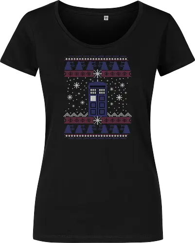 Tardis in Snow