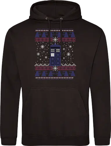 Tardis in Snow