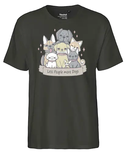 More Dogs - hund, dog, good boy, cute - Fairtrade T-Shirt