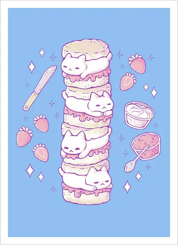 Cute Cat Scones