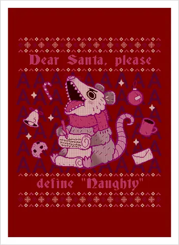 Please Santa Define Naughty