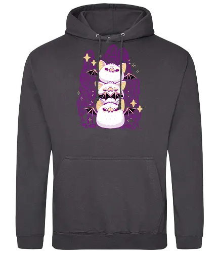Cute Honduran White Bats - fledermaus, bat, cute - Standard Hoodie
