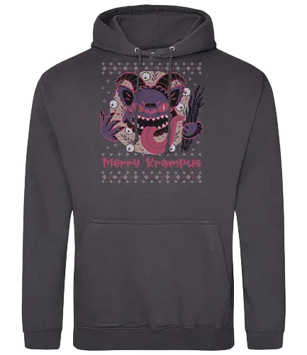 Merry Krampus - christmas, weihnachten, krampus, Ugly swter - Standard Hoodie