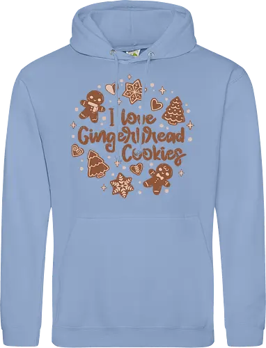 I Love Gingerbread Cookies