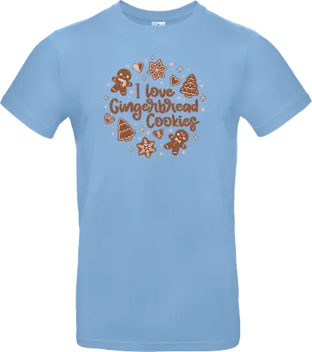 I Love Gingerbread Cookies