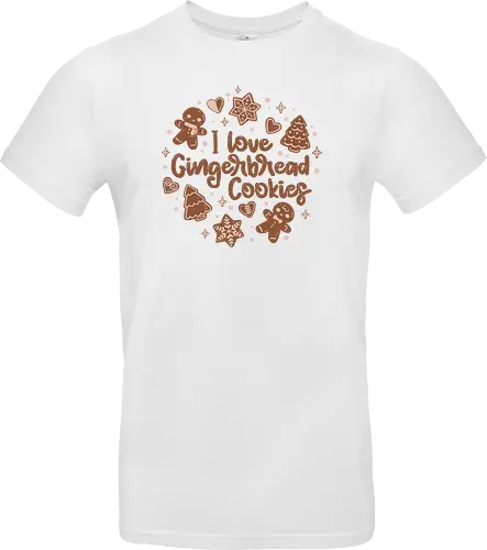 I Love Gingerbread Cookies