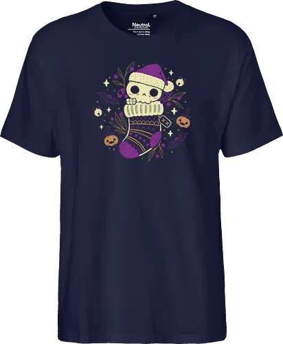 Cute Christmas Stocking Skull
