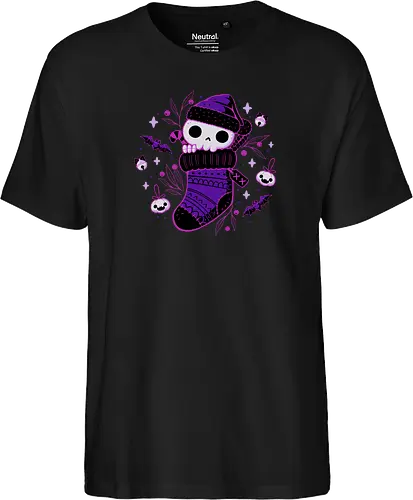 Creepy Cute Christmas Stocking Skull