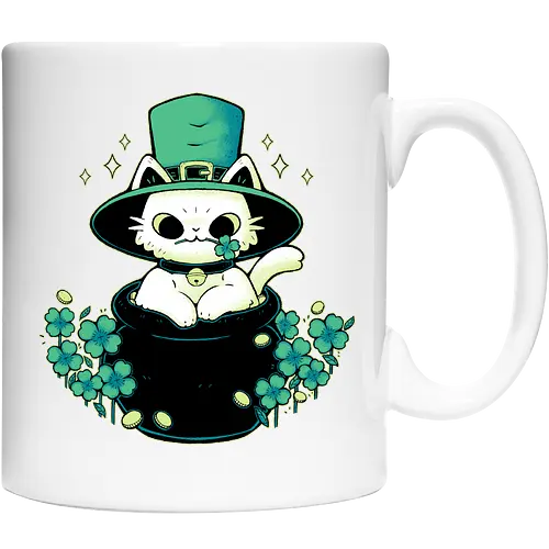 Cute St Patrick Cat