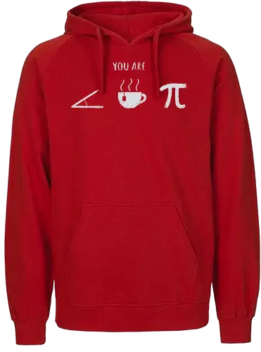 Cutie Pie Math Pun - Cutiepie, mathe, Pi, piday, t - Fairtrade Hoodie