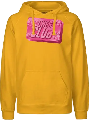 Chess Club - fight club, nerd, brad pitt, mashup, fun - Fairtrade Hoodie