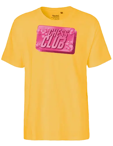 Chess Club - fight club, nerd, brad pitt, mashup, fun - Fairtrade T-Shirt
