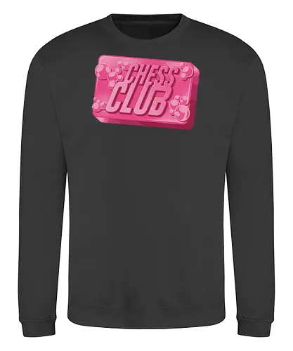 Chess Club - fight club, nerd, brad pitt, mashup, fun - Sweatshirt
