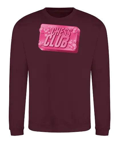 Chess Club - fight club, nerd, brad pitt, mashup, fun - Sweatshirt