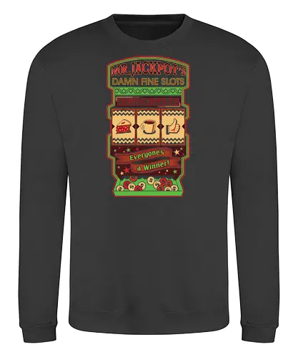 Damn Fine Slots - mr. jackpot, cooper, damn fine coffee, dale cooper, david lynch, twin pks - Sweatshirt