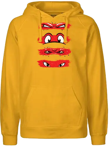 Turtle Ink Swipe - turtles, tnmt, hero turtles - Fairtrade Hoodie
