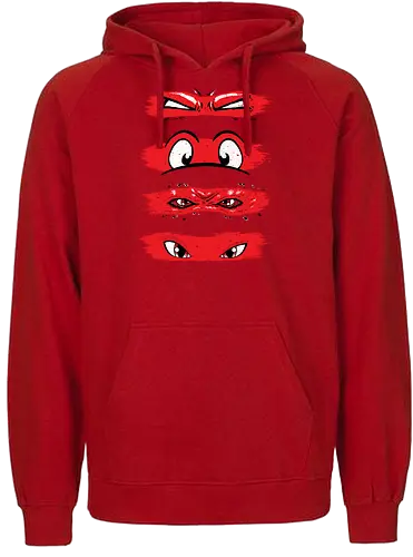 Turtle Ink Swipe - turtles, tnmt, hero turtles - Fairtrade Hoodie