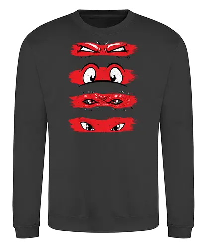 Turtle Ink Swipe - turtles, tnmt, hero turtles - Sweatshirt