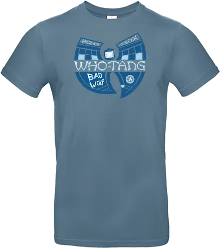 Who Tang - bbc, wu tang clan, mashup, bad wolf, Doctor - Standard T-Shirt