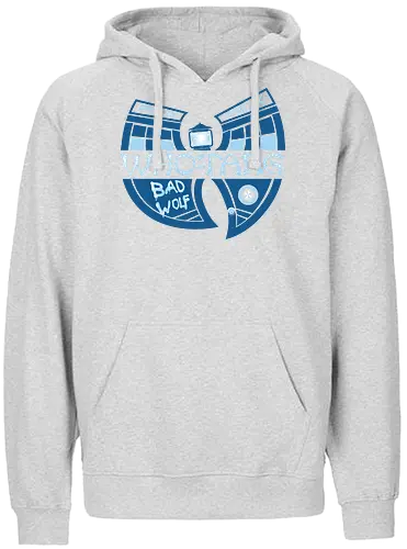Who Tang - bbc, wu tang clan, mashup, bad wolf, Doctor - Fairtrade Hoodie