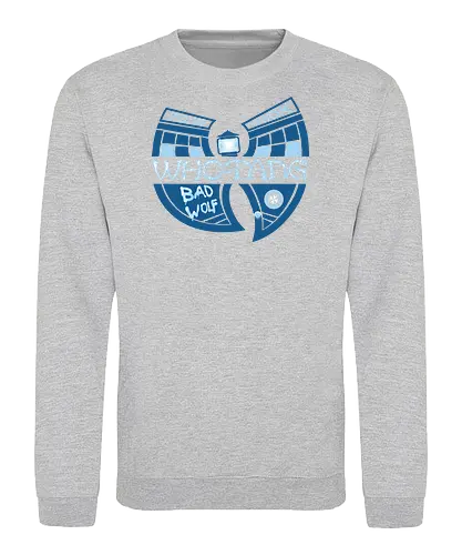 Who Tang - bbc, wu tang clan, mashup, bad wolf, Doctor - Sweatshirt