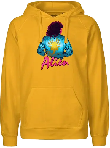 Alien - alien, drive, 80s, movie, facehugger, aliens, jodie, ripley, horror, mashup - Fairtrade Hoodie