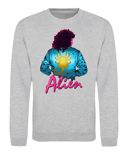 Alien - alien, drive, 80s, movie, facehugger, aliens, jodie, ripley, horror, mashup - Sweatshirt