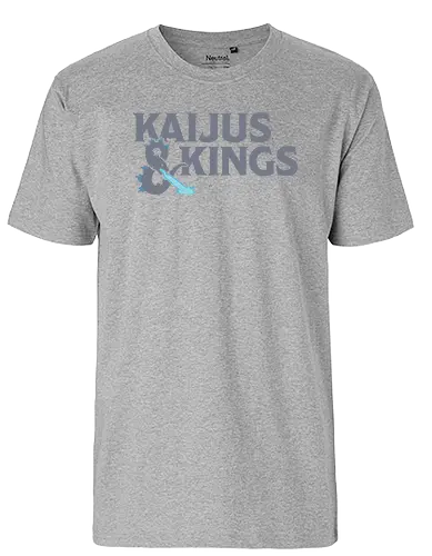 Kaijus & Kings - roleplay, rollenspiel, rpg, kaiju, king, könig, monster, dragon - Fairtrade T-Shirt