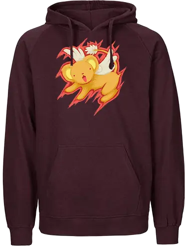 The Clow King - lion, king, könig, löwe, card, captor, sakura, anime, magic, cards, karten - Fairtrade Hoodie