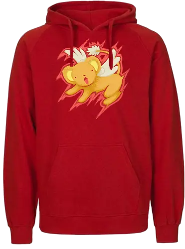 The Clow King - lion, king, könig, löwe, card, captor, sakura, anime, magic, cards, karten - Fairtrade Hoodie