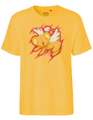The Clow King - lion, king, könig, löwe, card, captor, sakura, anime, magic, cards, karten - Fairtrade T-Shirt