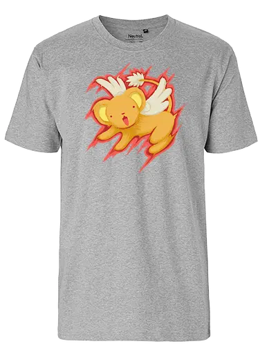 The Clow King - lion, king, könig, löwe, card, captor, sakura, anime, magic, cards, karten - Fairtrade T-Shirt