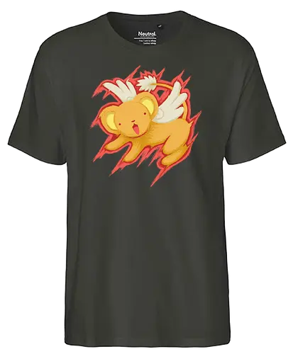 The Clow King - lion, king, könig, löwe, card, captor, sakura, anime, magic, cards, karten - Fairtrade T-Shirt