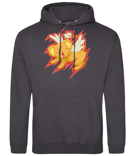 The Clow King - lion, king, könig, löwe, card, captor, sakura, anime, magic, cards, karten - Standard Hoodie