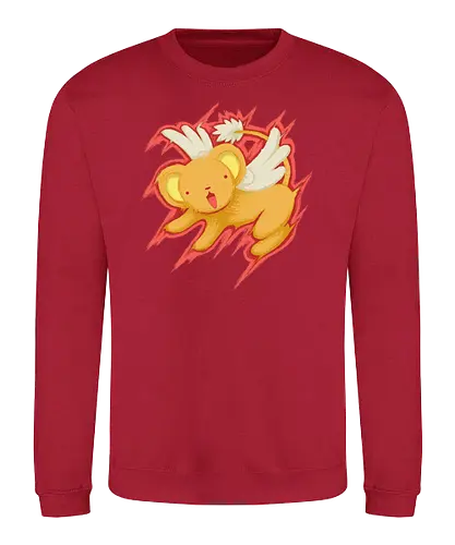 The Clow King - lion, king, könig, löwe, card, captor, sakura, anime, magic, cards, karten - Sweatshirt