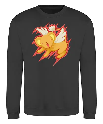 The Clow King - lion, king, könig, löwe, card, captor, sakura, anime, magic, cards, karten - Sweatshirt