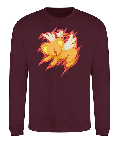 The Clow King - lion, king, könig, löwe, card, captor, sakura, anime, magic, cards, karten - Sweatshirt