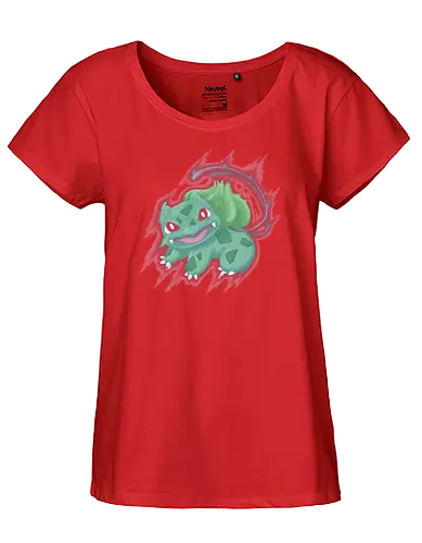 The Grass King - lion, löwe, king, könig, pocket, monster, grass, pflanze, retrogaming, classic games - Fairtrade Girl Shirt