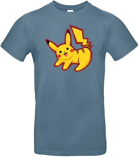 The Lightning King - lion, löwe, könig, king, pocket, monster, electric, elektro, thunder, bolt, lightning, classic, retrogaming - Standard T-Shirt